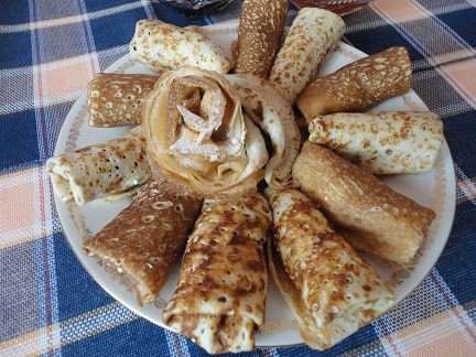 Можно приглашать всех за стол. Приятного аппетита и щедрой масленицы! Можно приглашать всех за стол. Приятного аппетита и щедрой масленицы!