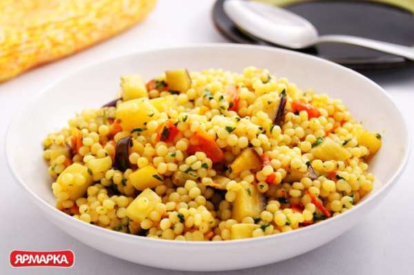 Кускус птитим с овощами