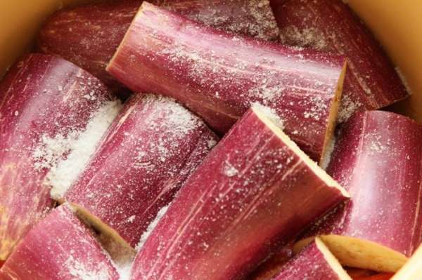 Затем в 1 слой баклажаны и солим по вкусу сверху баклажан. Затем в 1 слой баклажаны и солим по вкусу сверху баклажан.