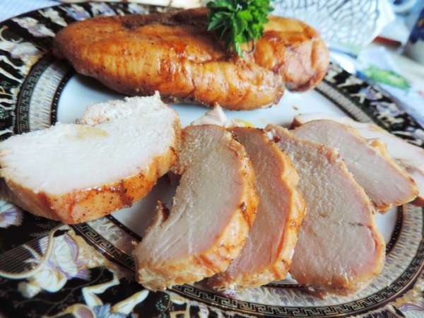 Все! Грудка готова. Ей осталось только дать остыть. Очень вкусно!!! Моя Иннуся ела с огромным удовольствием. И хотя в тот день она еще отведала и тортик, но сказала, что курочка ей понравилась больше))) Все! Грудка готова. Ей осталось только дать остыть. Очень вкусно!!! Моя Иннуся ела с огромным удовольствием. И хотя в тот день она еще отведала и тортик, но сказала, что курочка ей понравилась больше)))