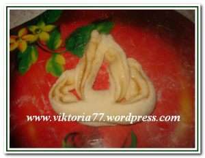 Булочка «Хризантема»