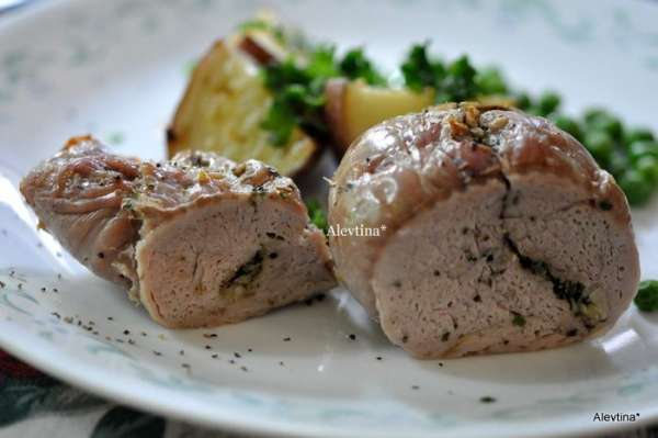 Подаем к столу с гарниром на ваш вкус. Приятного аппетита.
