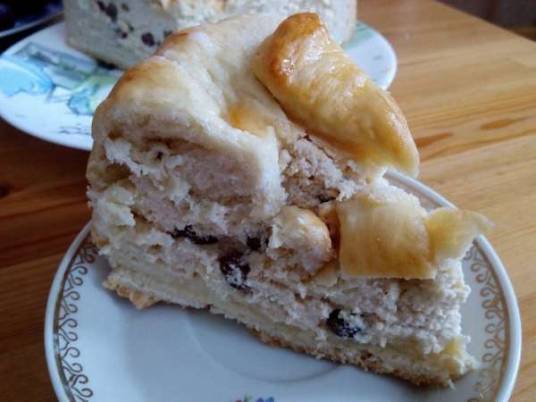Холодным такой пирог не менее вкусен, чем теплым!