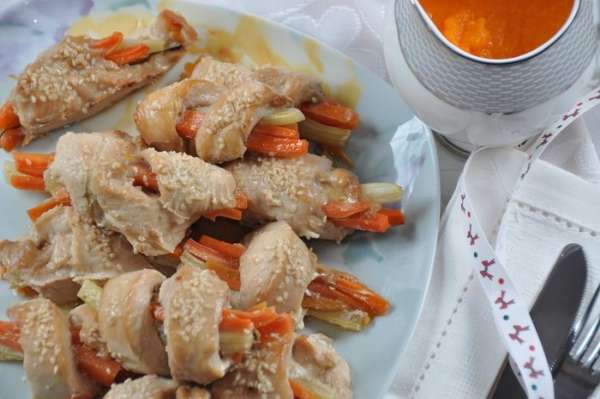 Наши куриные завитушки готовы. 