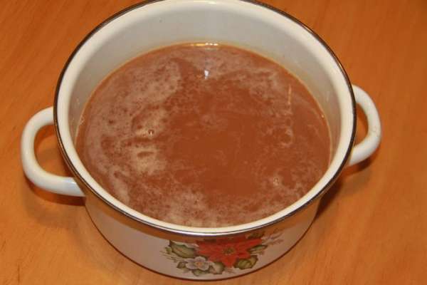 Виноградный сок  закипятить.