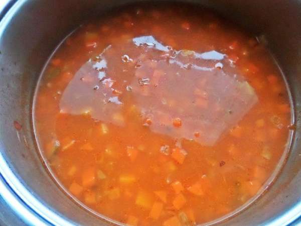 Приправить по вкусу.