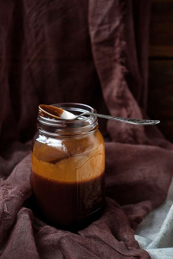 Снять карамель с огня, добавить соль (1–2 ч. л. по вкусу), перемешать и перелить в банку. Подавать охлажденной. Снять карамель с огня, добавить соль (1–2 ч. л. по вкусу), перемешать и перелить в банку. Подавать охлажденной.