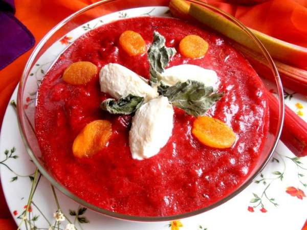 Украшаем листиками мяты и курагой по желанию... Украшаем листиками мяты и курагой по желанию...