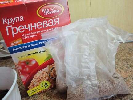 Я использовала гречку из пакетиков — идеально чистая. Я использовала гречку из пакетиков — идеально чистая.