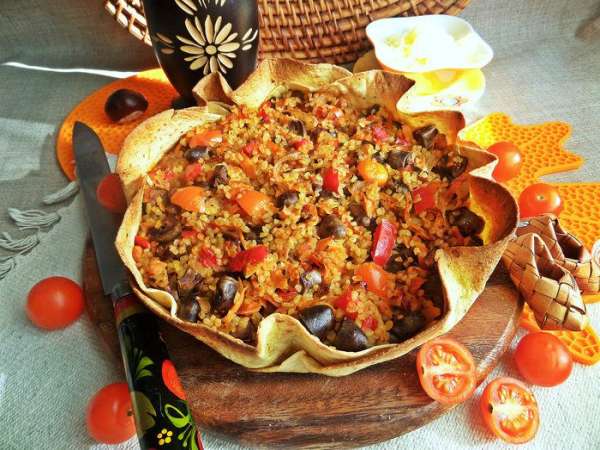 Интересное, вкусное блюдо, стоит попробовать!