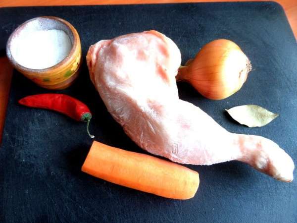 Продукты...для бульона.