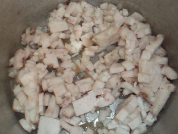 нарезаем сало маленькими кусочками,выкладываем в кастрюлю с толстым дном,если не солёное присаливаем,топим на среднем огне, периодически помешивая нарезаем сало маленькими кусочками,выкладываем в кастрюлю с толстым дном,если не солёное присаливаем,топим на среднем огне, периодически помешивая