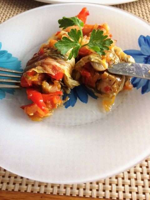Приятного аппетита!!!
Было очень вкусно. Все овощные соки перемешались и подружились. Приятного аппетита!!!
Было очень вкусно. Все овощные соки перемешались и подружились.