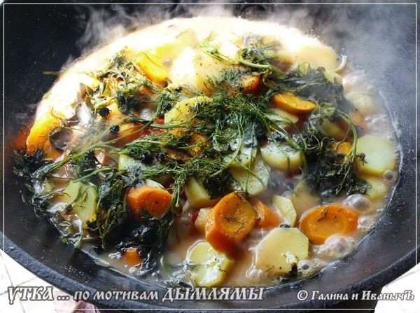 Когда первый заряд прогорит. Это примерно минут около двадцати в казане будет уже вот такое.
То, что я вам показал на этой картинке – это вообще то, нарушение технологии неприменимое. Но я на это пошел. Для наглядности, так сказать.
Когда первый заряд прогорит. Это примерно минут около двадцати в казане будет уже вот такое.
То, что я вам показал на этой картинке – это вообще то, нарушение технологии неприменимое. Но я на это пошел. Для наглядности, так сказать.