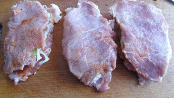 Закройте второй половиной мяса. Закройте второй половиной мяса.