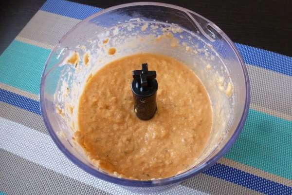 И пробьем еще раз до нужной консистенции. Попробуем на вкус, может нужно что-то добавить.