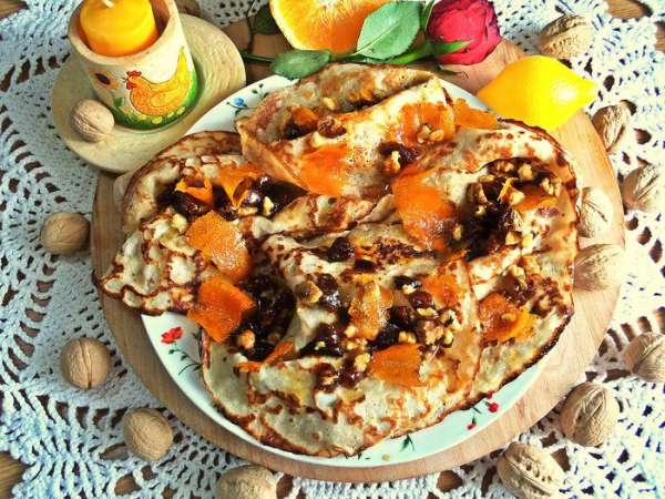 Корочки апельсиновые пропитанные здесь очень вкусные!