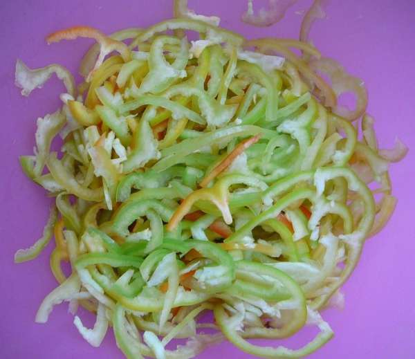 Перец соломкой. Перец соломкой.