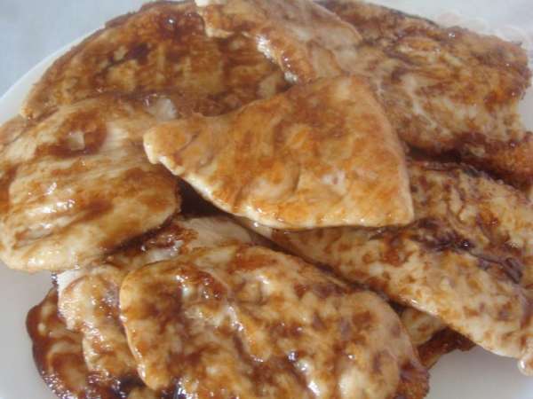 Вот еще я готовила куриные отбивные по этому рецепту. Свиные отбивные вкуснее.