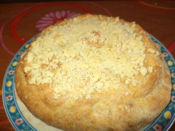 выкладываем на блюдо,даем немного остыть и наслаждаемся вкусом пирога! выкладываем на блюдо,даем немного остыть и наслаждаемся вкусом пирога!