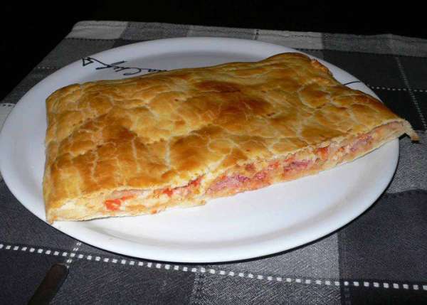 Вот и готова Париджина ! 
Кушать лучше сразу. 