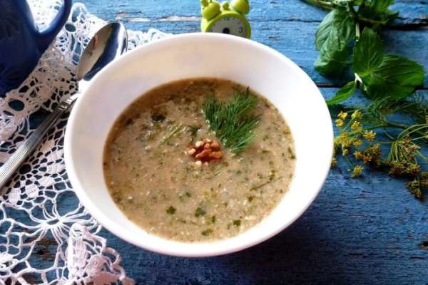 Очень вкусный суп готов! Угощайтесь! 