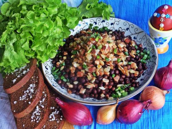 Украшаем зеленью и приглашаем к столу. Просто, сытно и вкусно!