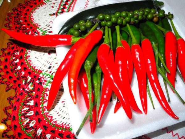 Для маринада смешать сок лимона, оливковое масло, соль, острый перчик, нарезанный кусочками (без семян), мелко нарезанный или раздавленный чеснок, листочки розмарина.
Для маринада смешать сок лимона, оливковое масло, соль, острый перчик, нарезанный кусочками (без семян), мелко нарезанный или раздавленный чеснок, листочки розмарина.