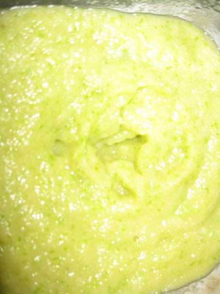 Все измельчаем в блендере. Получается очень вкусное пюре, которое уже можно съесть. Все измельчаем в блендере. Получается очень вкусное пюре, которое уже можно съесть.