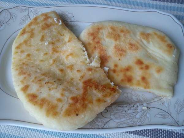 Очень вкусно сочетается этот салатик с Индийскими лепешками 'Наан с сыром' (CHEESE NAAN) от Иришки burro.salvia